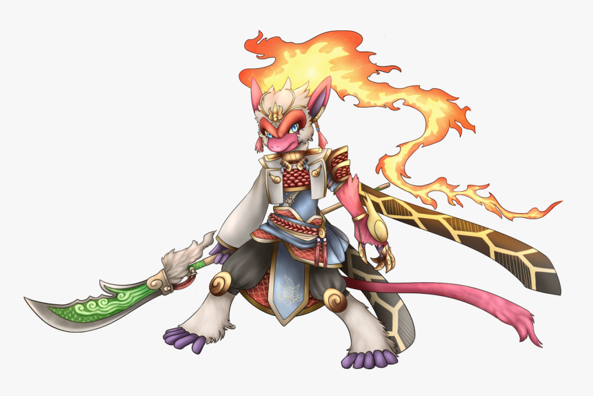 Shogun Katsumi The Infernape, And Daimyō Haneko The - Illustration, HD Png Download
