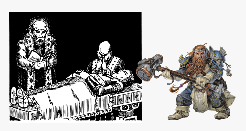 D&d Spellbook Cards - Old School D&d Cleric, HD Png Download