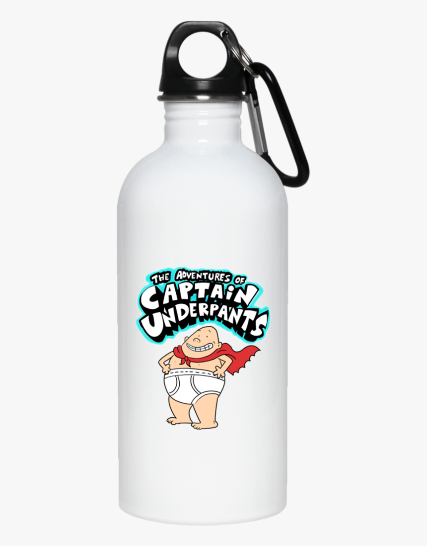 Captain Underpants 23663 20 Oz - Water Bottle, HD Png Download