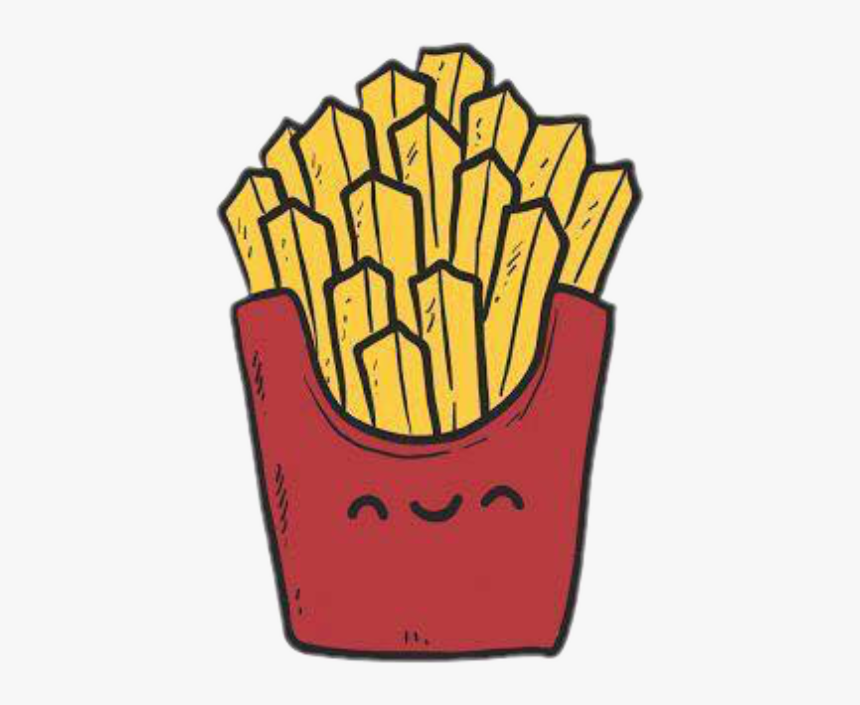 #papas #papas Fritas#freetoedit - Desenho De Batata Frita, HD Png Download