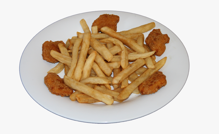 Nuggets Con Papas Fritas, HD Png Download