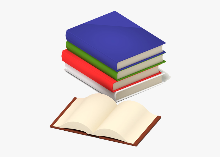 Computer With Book, HD Png Download