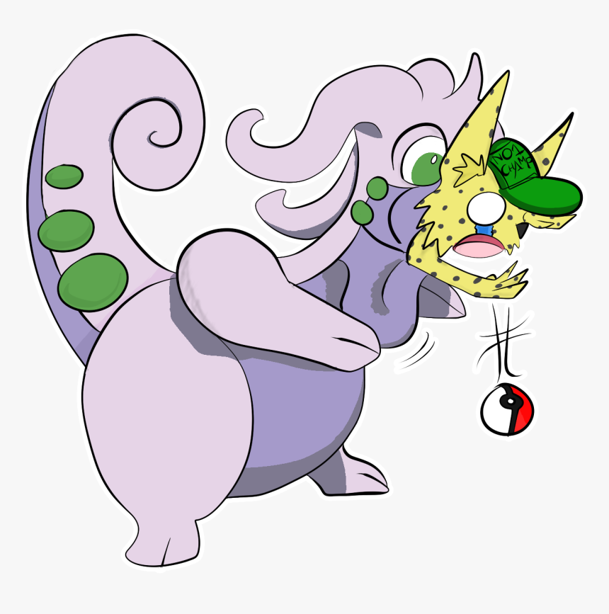 Goodra Telegram Sticker , Png Download - Telegram Furry Stickers Pulex, Transparent Png