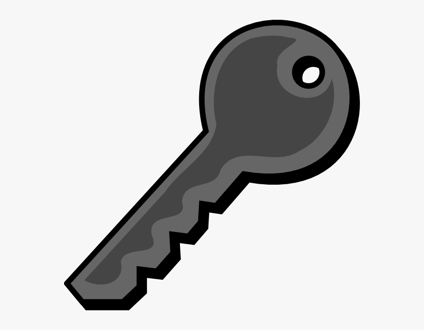Dark Key Svg Clip Arts - Key Clip Art, HD Png Download