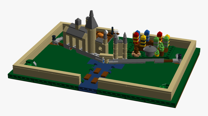 Pop-up Hogwarts Castle , Png Download - Lego, Transparent Png