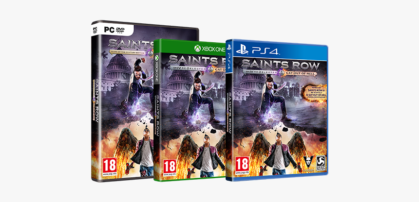 Saints Row Iv Re-elected Gat Out Of Hell - Saints Row Iv Workshop Xbox One, HD Png Download