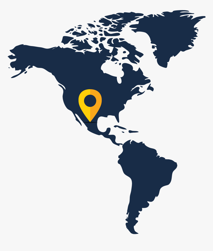 Map Mexico - Blank Pacific Rim Map