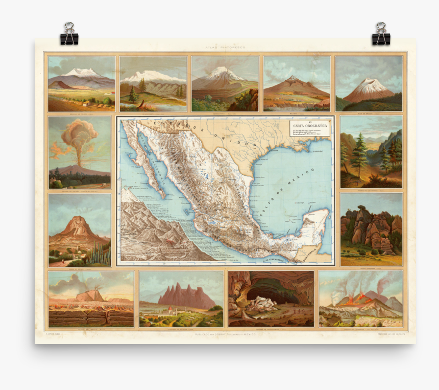 Caracteristicas Fisicas De Mexico, HD Png Download