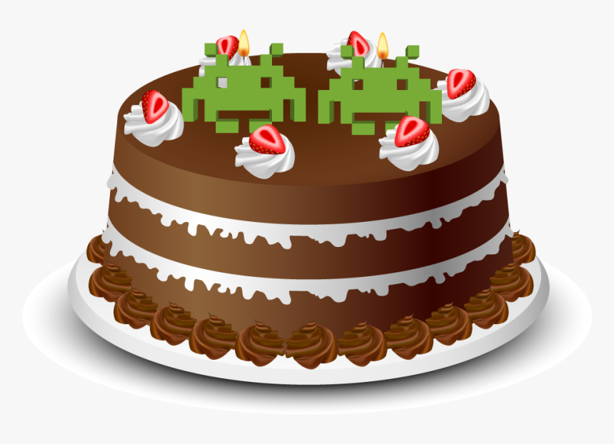 Pastel - Transparent Background Birthday Cake Png, Png Download