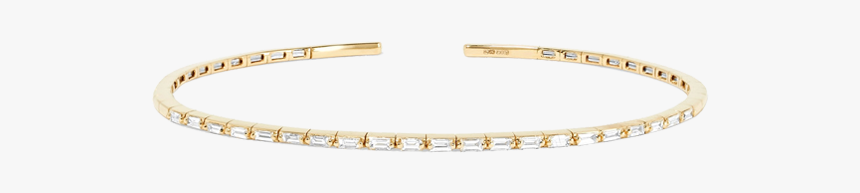 18-karat Gold Diamond Cuff - Bangle, HD Png Download