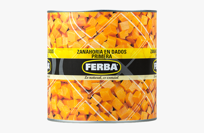 Carrot Dice 2500g - Valencia Orange, HD Png Download