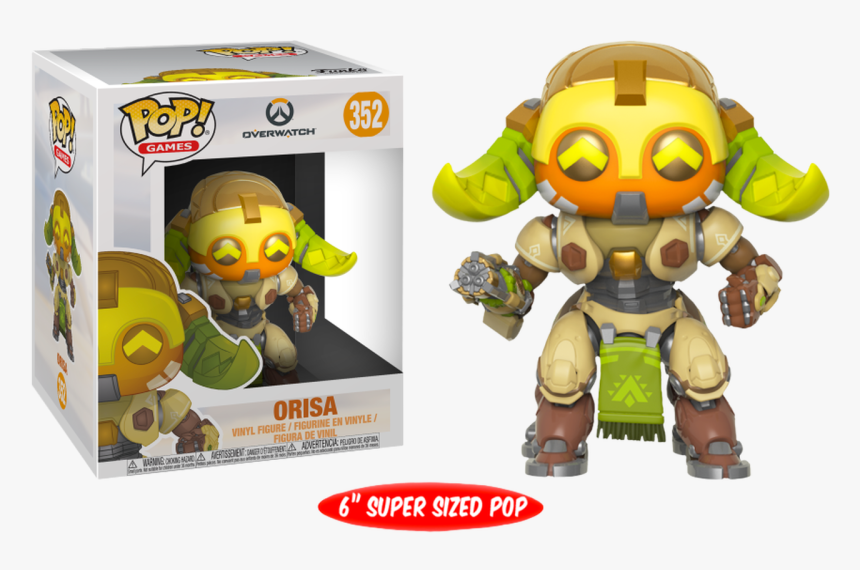 Orisa 6” Pop Vinyl Figure - Overwatch Funko Orisa, HD Png Download
