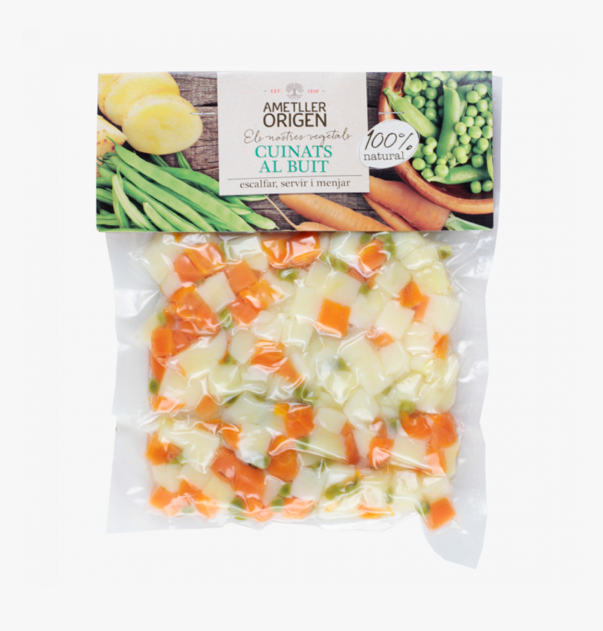 Patata, Guisante Y Zanahoria Ao 250g 
			title Patata,, HD Png Download