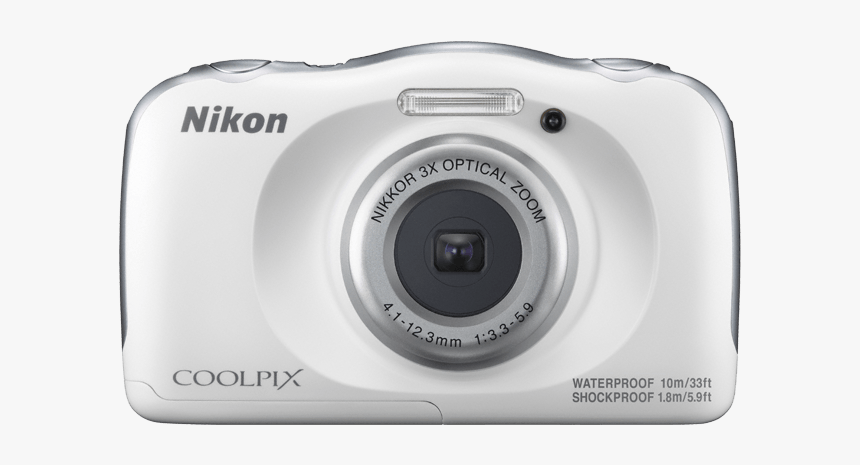 Nikon Cámara Fotográfica Coolpix W100 - Nikon Coolpix W100 White, HD Png Download