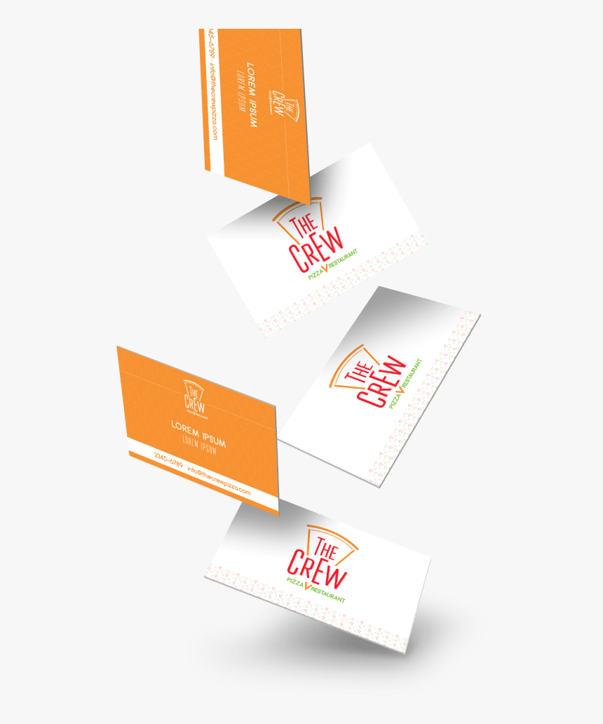 Branding The Crew Pizza - Business Card, HD Png Download