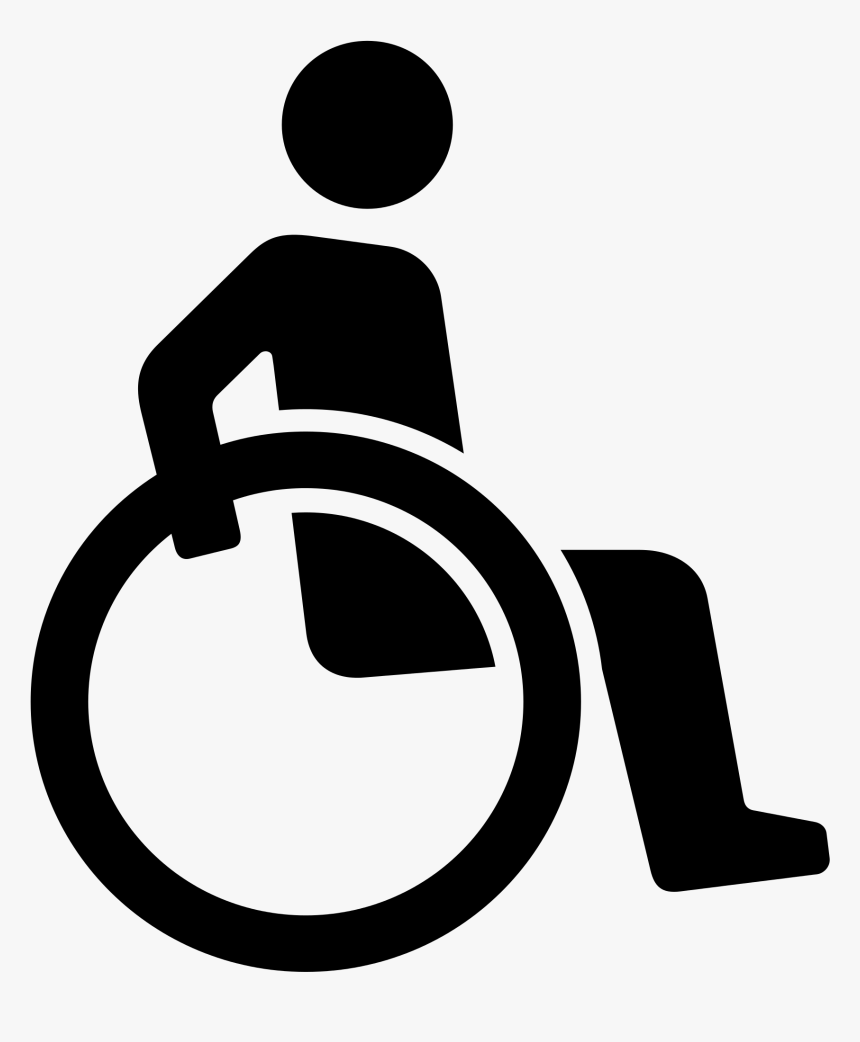 Silla De Ruedas Vector , Png Download - Silla De Ruedas Logo Png, Transparent Png