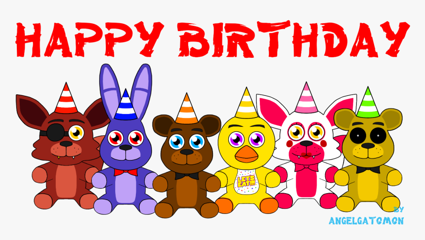 Happy Birthday - Happy Birthday Foxy Fnaf, HD Png Download