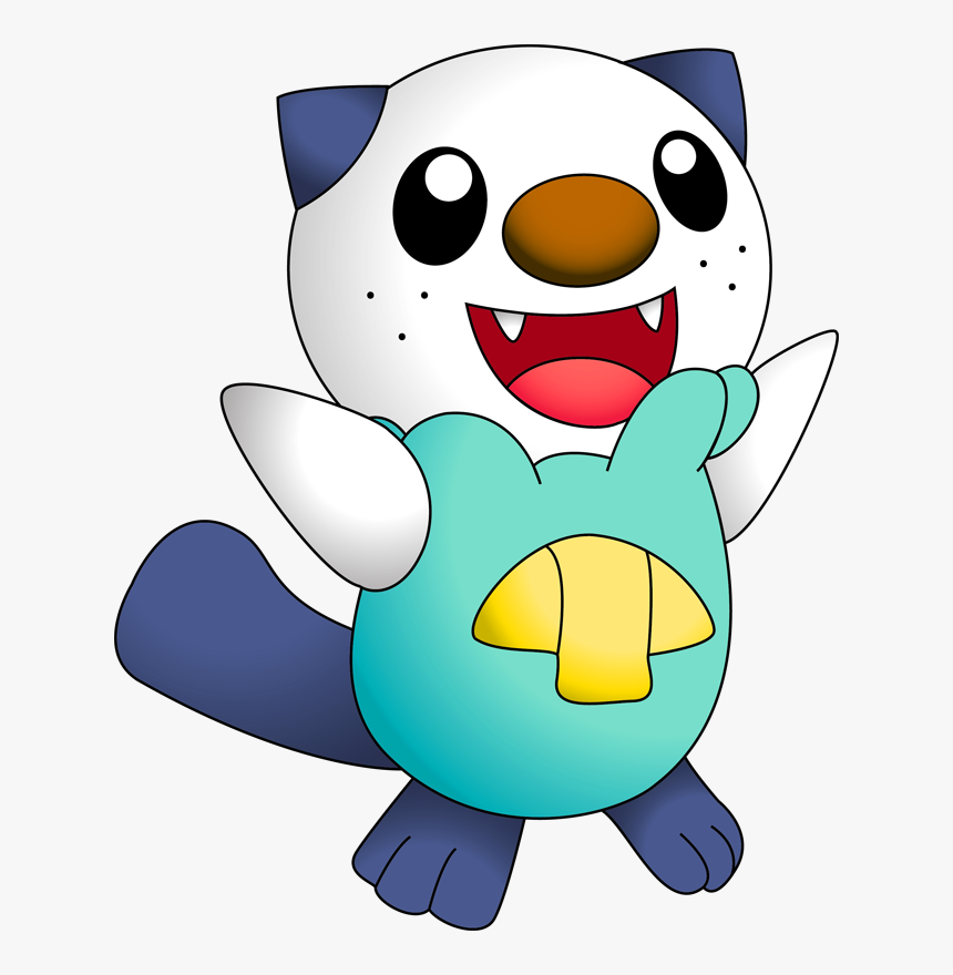 Shiny Oshawott - Cartoon - Shiny Oshawott, HD Png Download