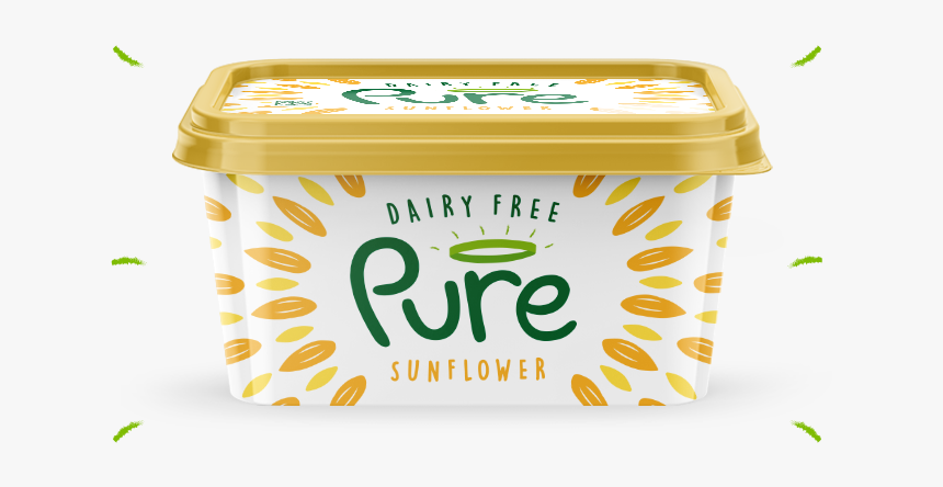 Pure Sunflower - Pure Dairy Free Butter, HD Png Download