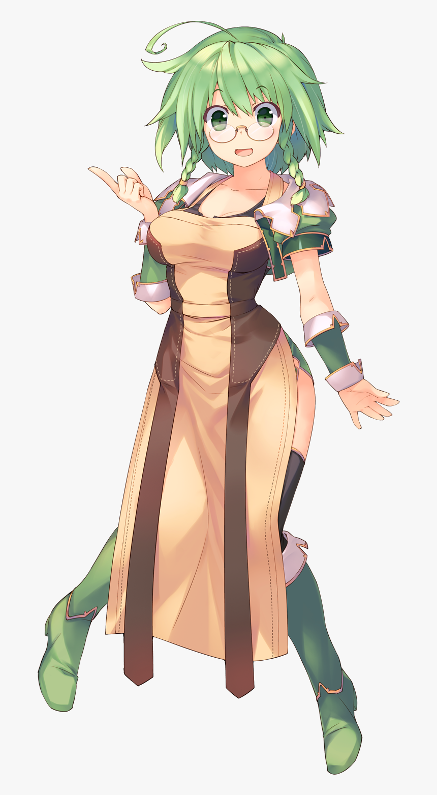 Click For Full Sized Image Monica Macy - Dungeon Travelers 2 Monica, HD Png Download