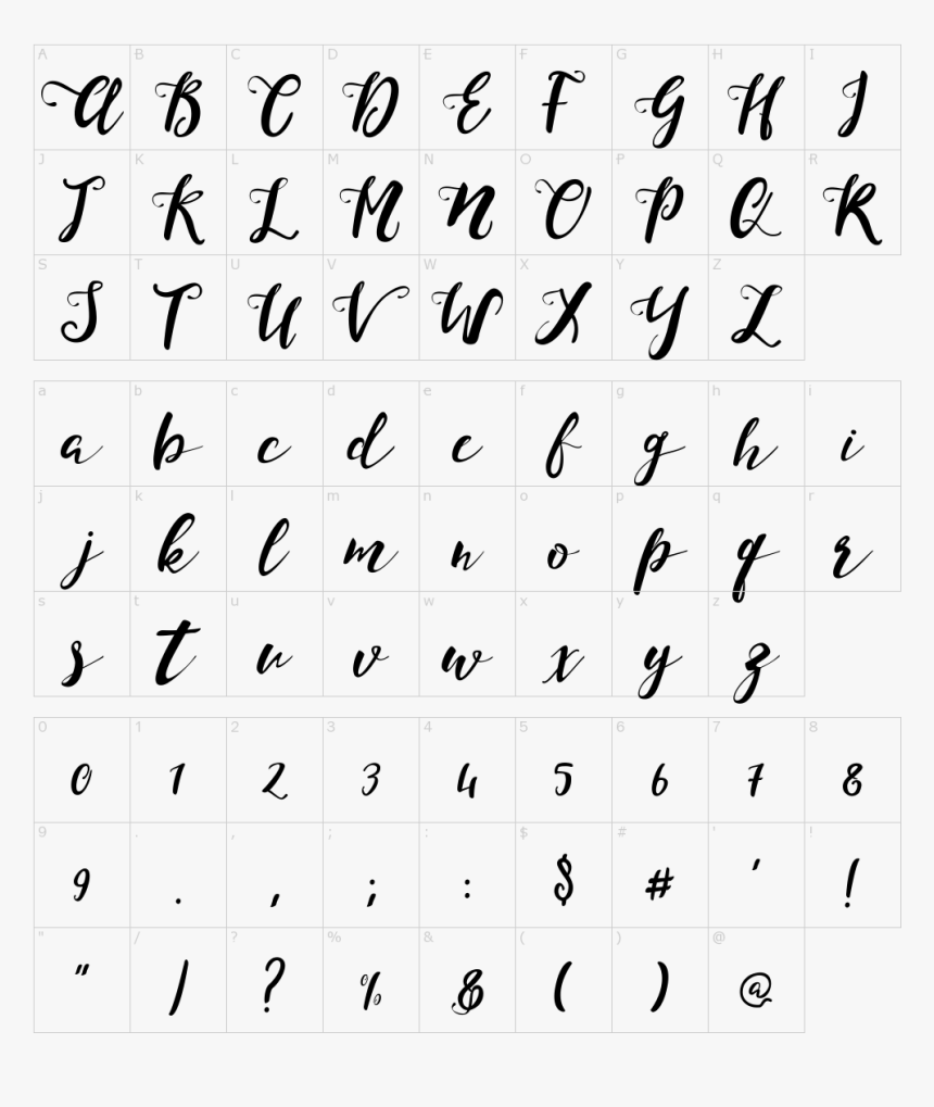 Cursive Font, HD Png Download