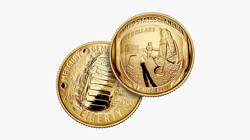 Apollo 11 50th Anniversary Coin, HD Png Download