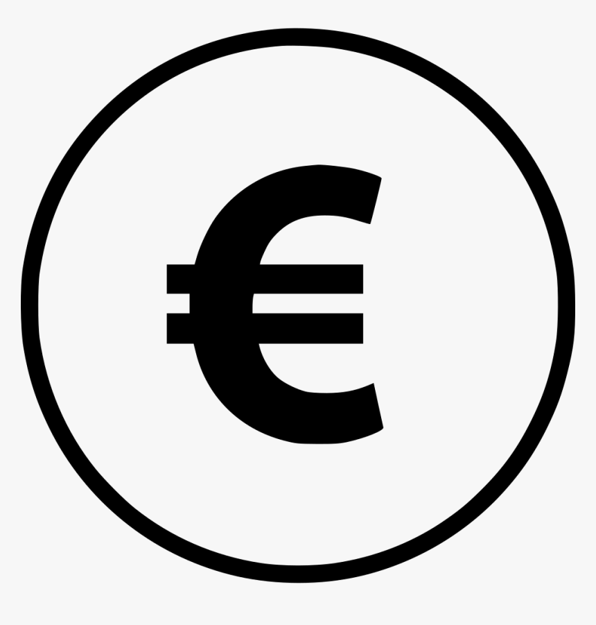 Euro Sign Pay Coin - Bag Of Money Euro, HD Png Download