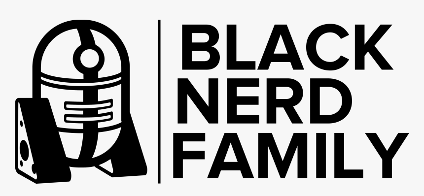 Black Nerd Family, HD Png Download