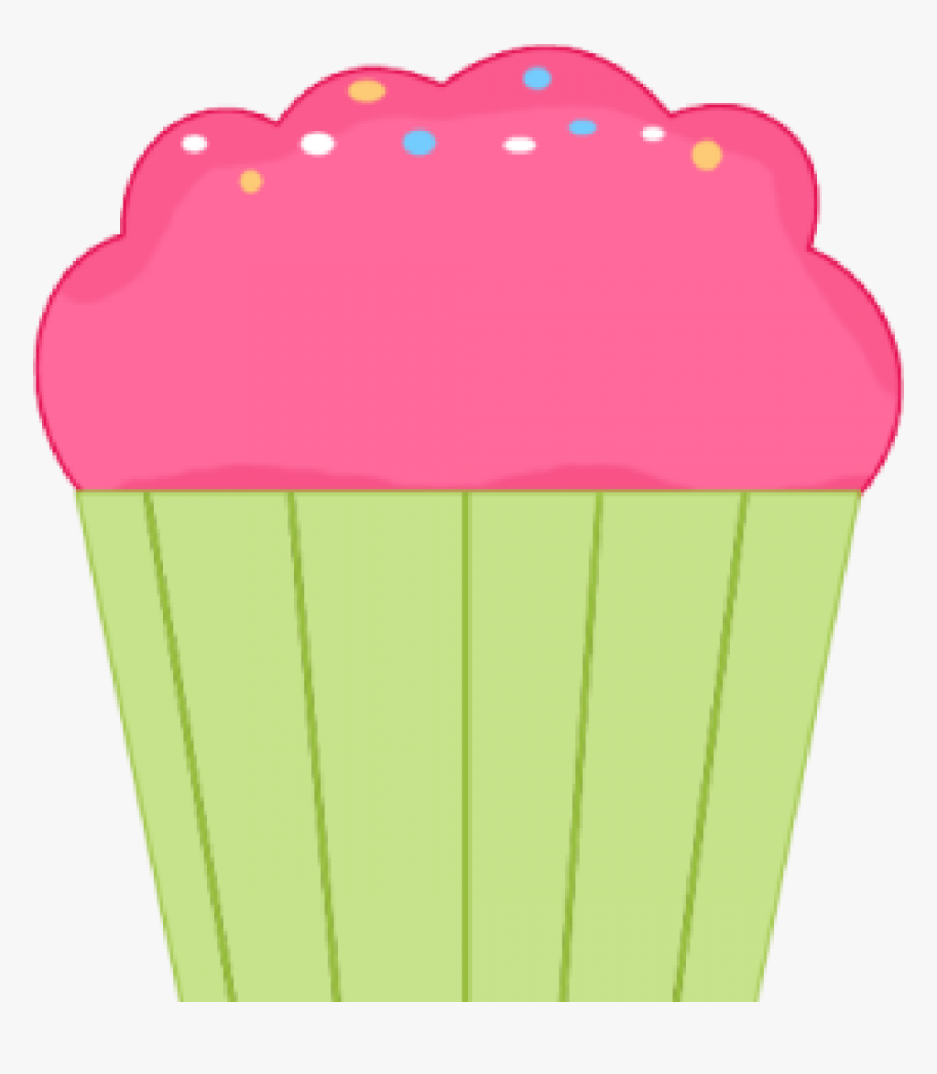 Pink Cupcake Clip Art, HD Png Download