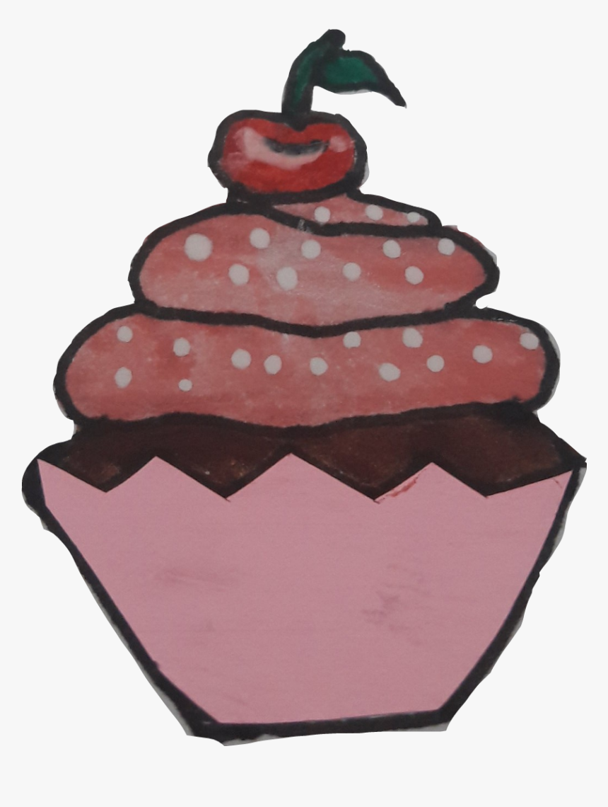 #pink #cupcake #deserts, HD Png Download