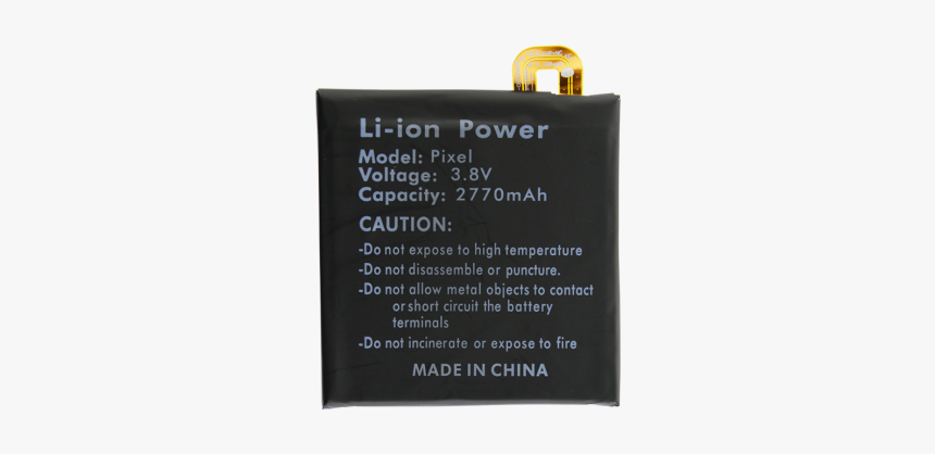 Google Pixel Replacement Battery - Sign, HD Png Download