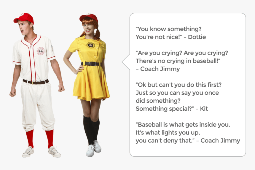 Quotes From A League Of Their Own, HD Png Download