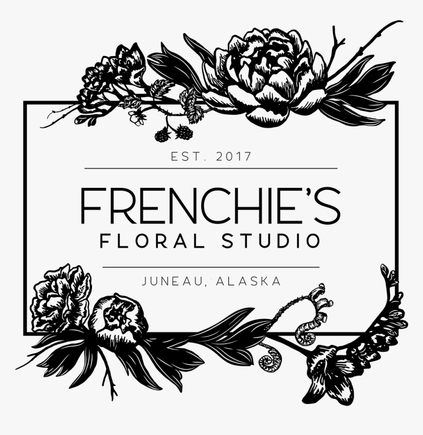 Flower Logo Black And White, HD Png Download