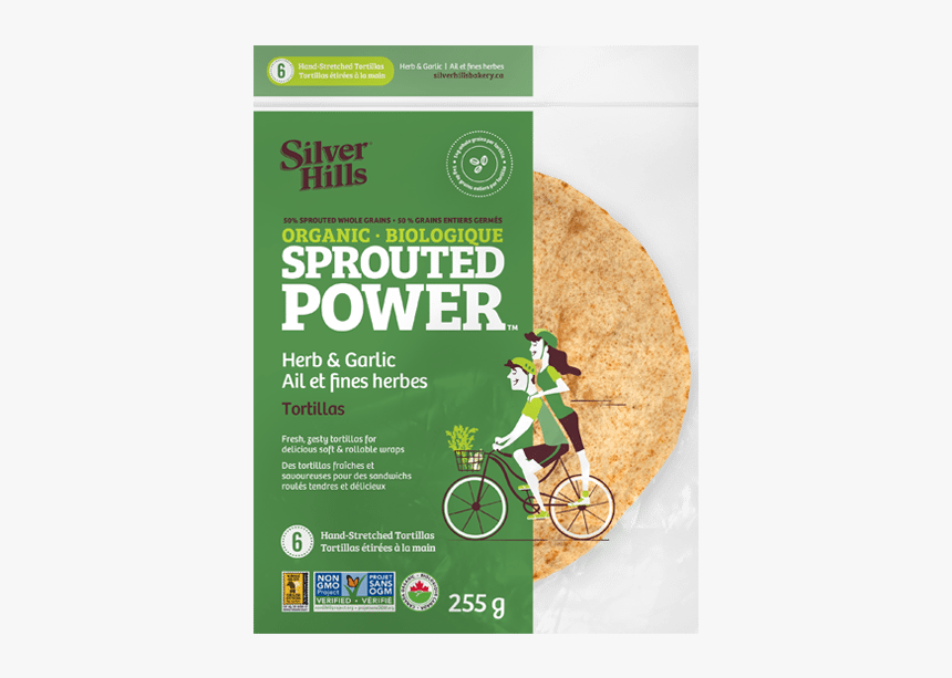 Silver Hills Sprouted Tortilla, HD Png Download