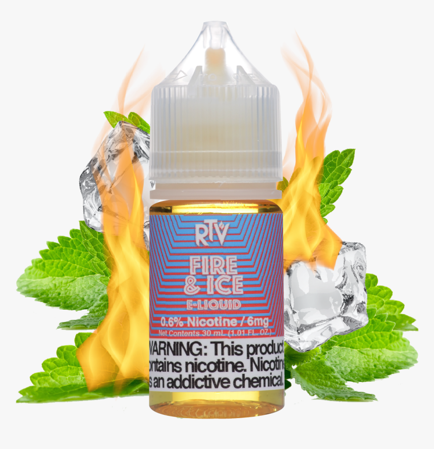 E-liquid Fire And Ice - Peppermint Essential Oil 20 Ml, HD Png Download