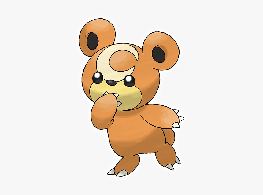 Teddiursa Pokemon, HD Png Download