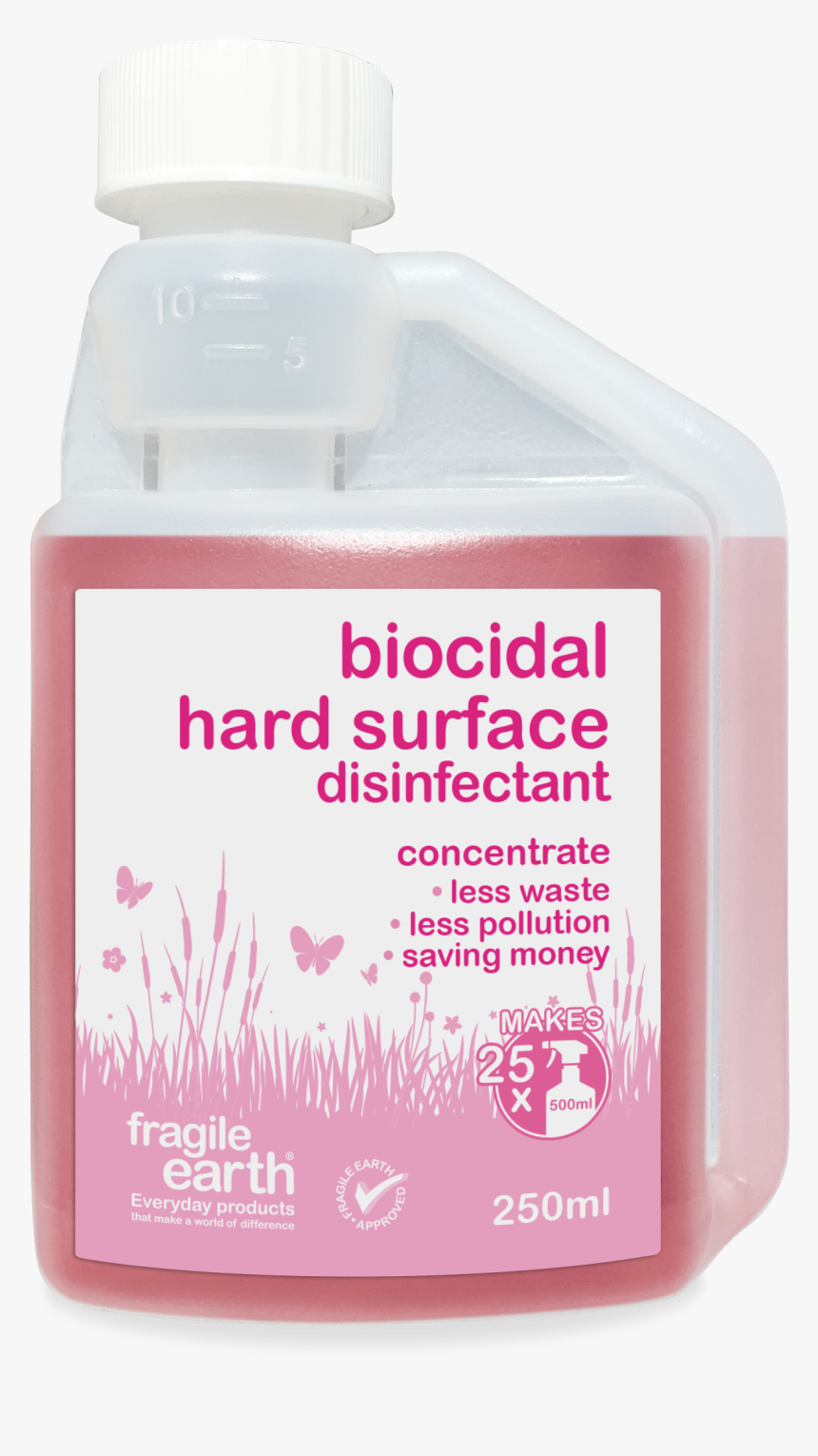 Fragile Earth Biocidal Hard Surface Disinfectant - Cosmetics, HD Png Download