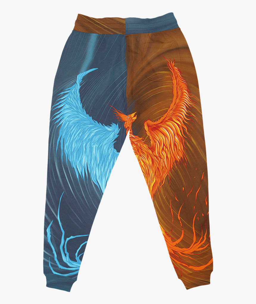 Joggers Fire & Ice Phoenix Joggers 
 Class - Board Short, HD Png Download