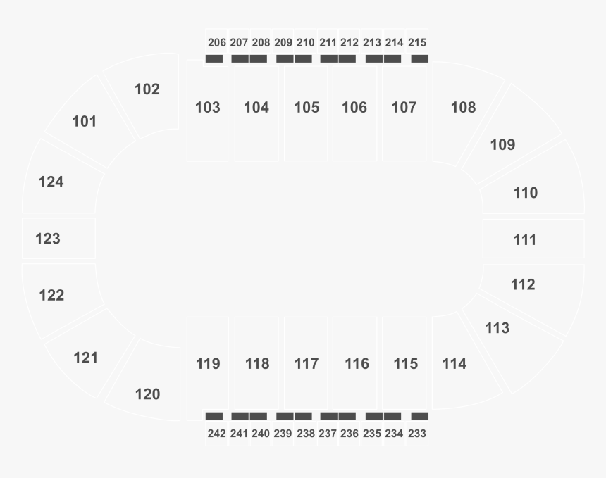 Mohegan Sun Arena Seating Chart, HD Png Download