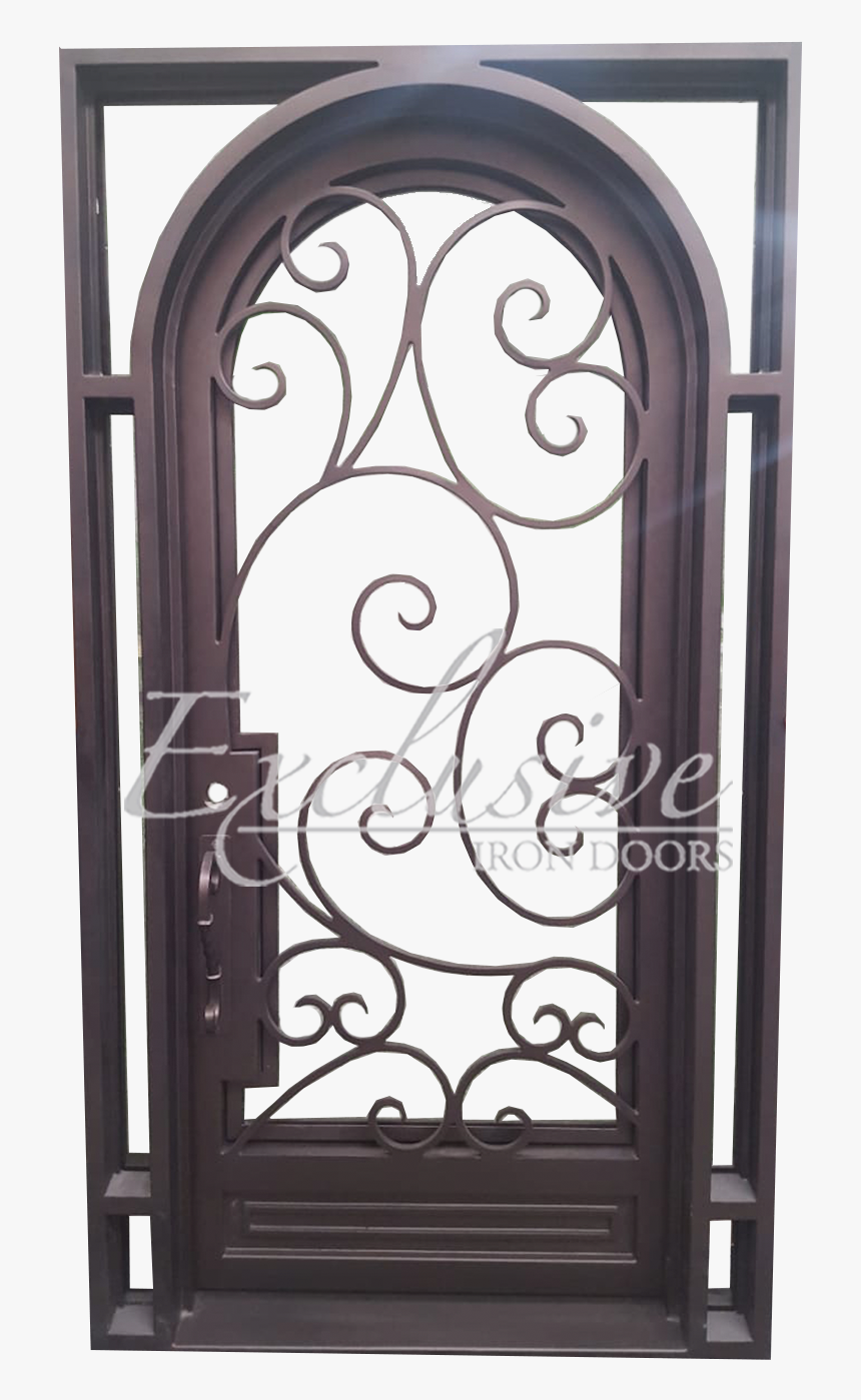 Heather Round Single Iron Door - Home Door, HD Png Download