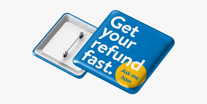 Walmart Moneycard Button - Majorelle Blue, HD Png Download