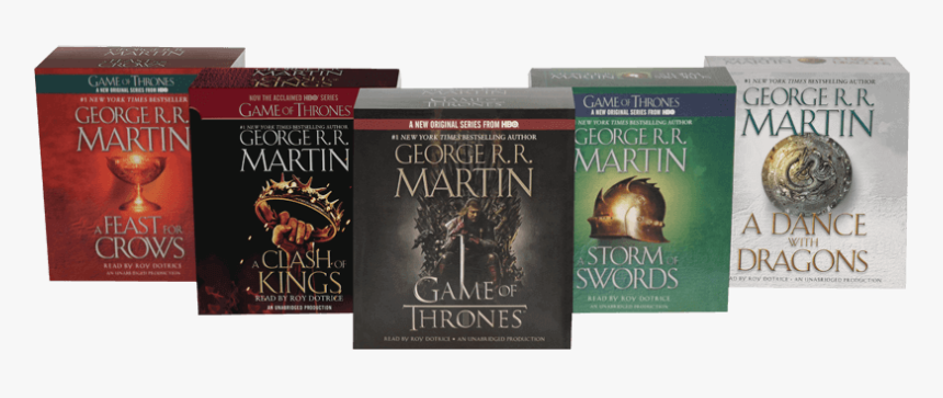 Martin Song Of Ice And Fire Audiobook Bundle - Song Of Ice And Fire Audiobooks, HD Png Download