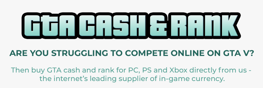 Gta Cash & Rank Promo - Gta 5, HD Png Download