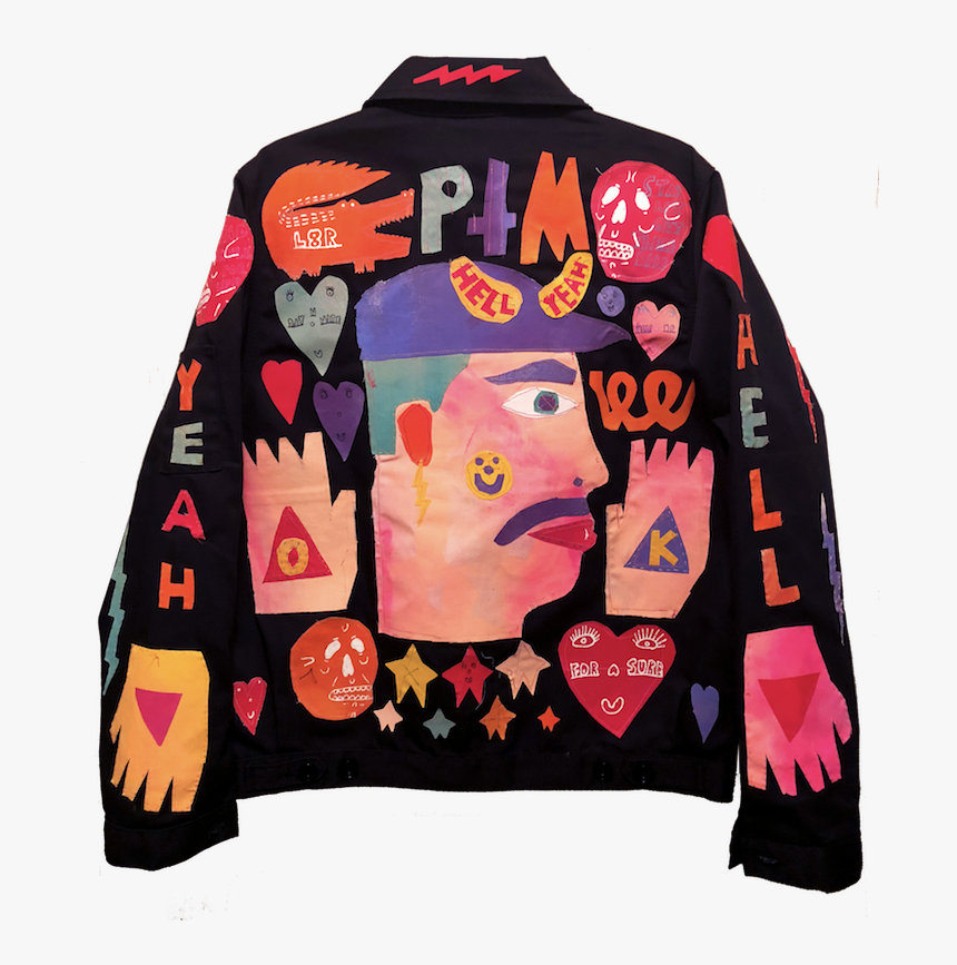 Ptm Jacket Back - Sweater, HD Png Download