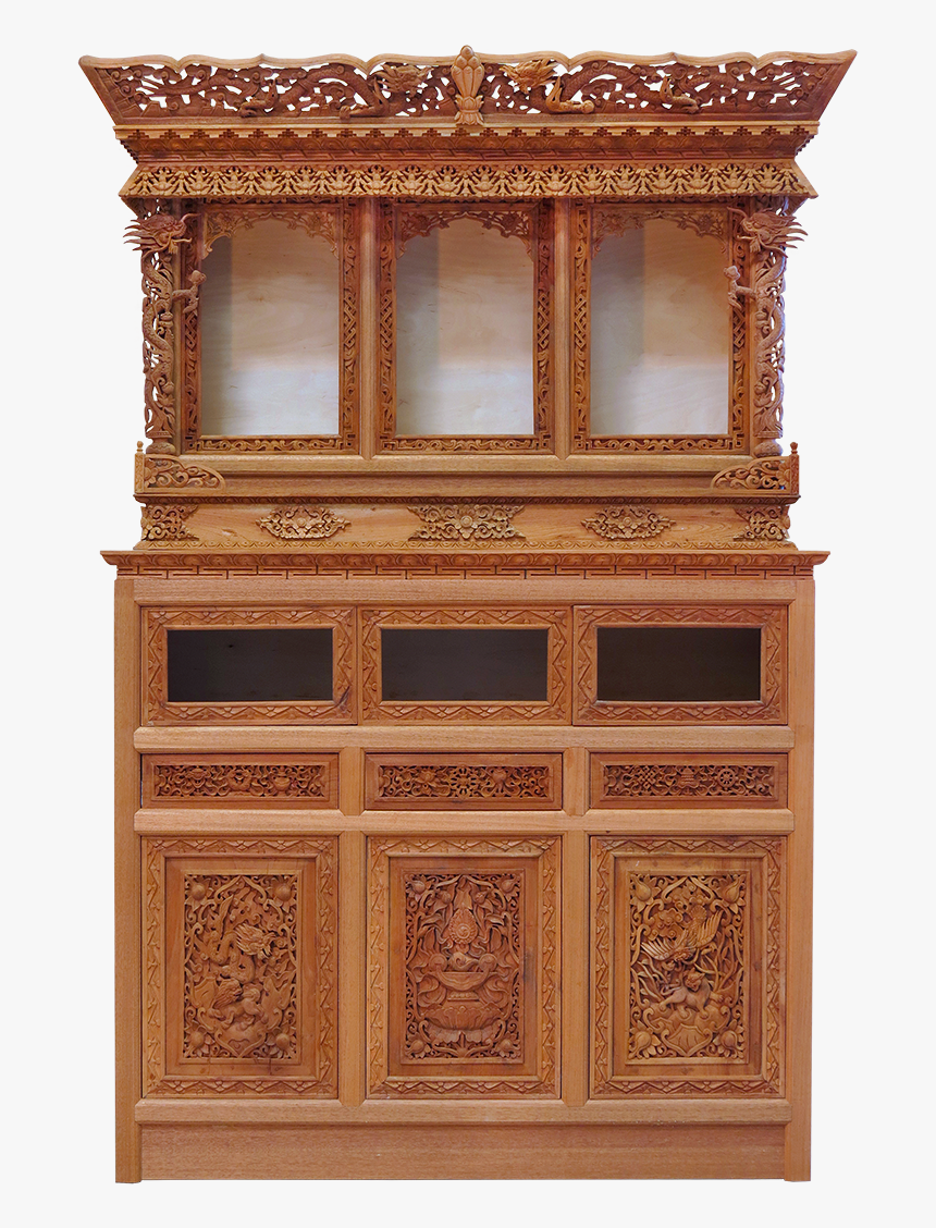 Altar - Tibetan Altar Cabinet, HD Png Download
