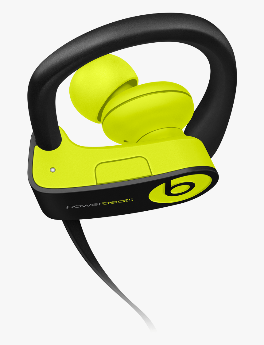 Powerbeats 3 Shock Yellow, HD Png Download