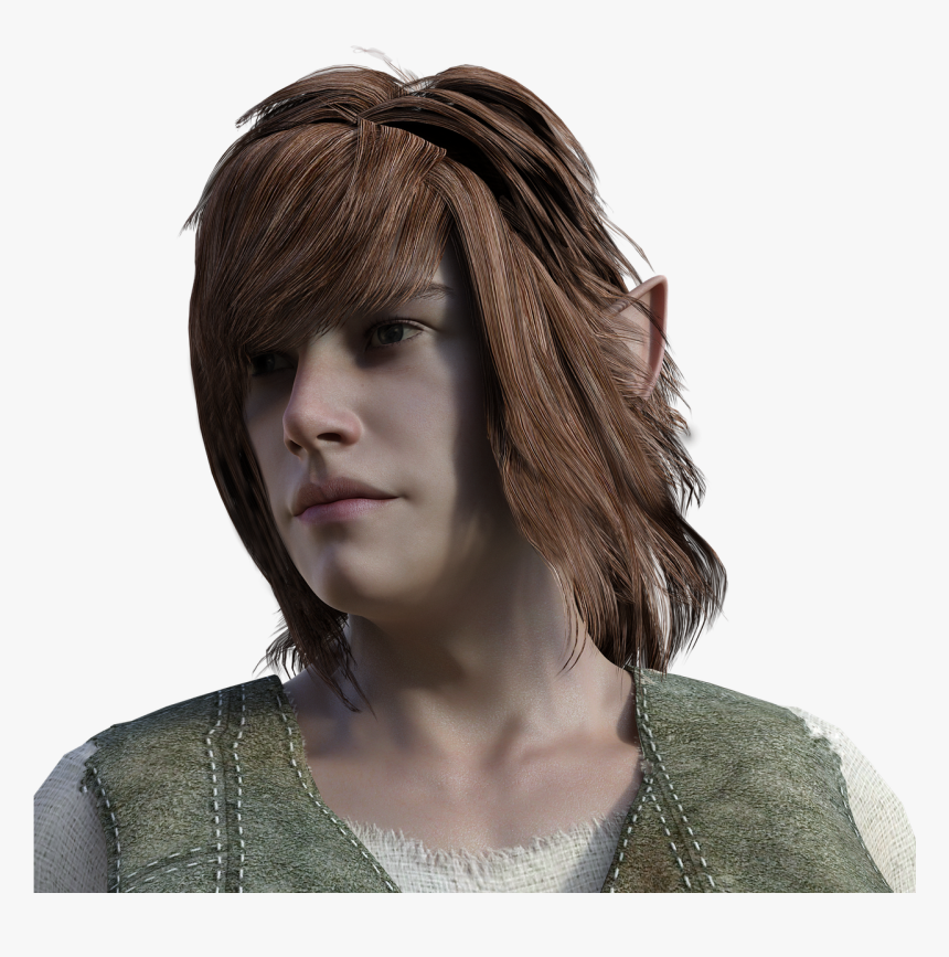 Eleven, Hobbit, Man, Portrait, Fantasy, Face, Young - Fantasy Young Man Portrait, HD Png Download