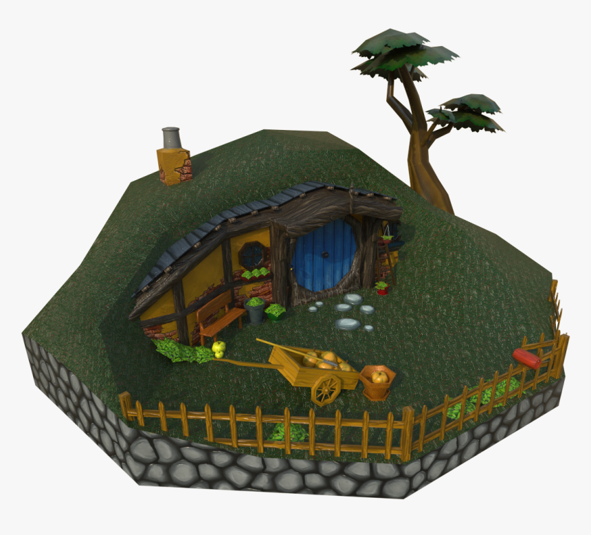 Hobbit Hole Png Royalty Free Library - Hobbit Hole Png, Transparent Png