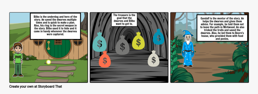 Hobbit Station - Cartoon, HD Png Download