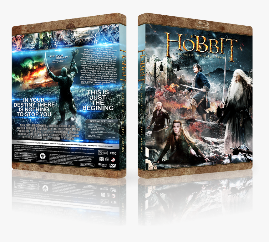The Battle Of The Five Armies Box Cover - Art, HD Png Download